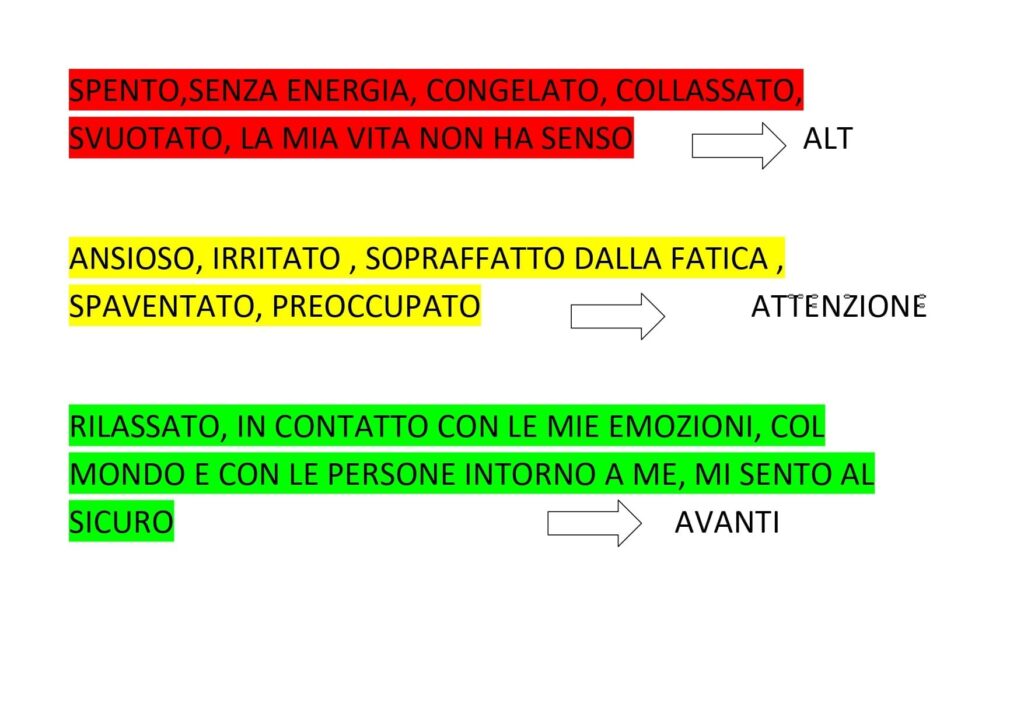 ansia stress calma rilassamento